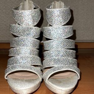 De Blossom Collection Silver Heels